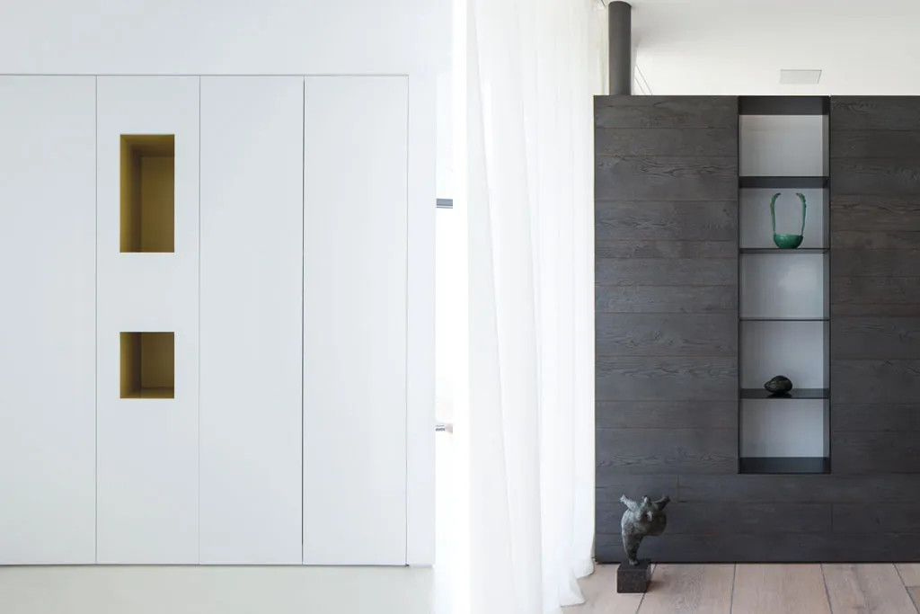 Designtür mit unsichtbarer Zarge