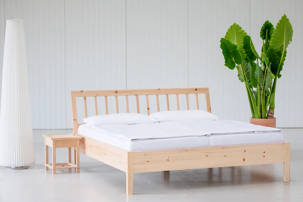 Zirbenbett im individuellen Design